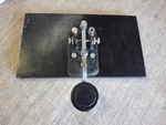 Vintage Speed X Straight Telegraph Key Morse Code Ham Radio, Wm. Nye Co.. Fixed Price $39.99.