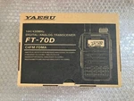 FT-70D C4FM 144/430MHZ Yaesu Radio Dual Band Digital Transceiver New Unopened. Fixed Price $215.77.