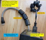 Icom PS-125 Generic Power Supply Rfi/noise Reduction Filter Kit For Short Dc .... Fixed Price $49.95.