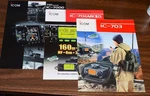 Lot Of Icom Mobile/portable Hf Ham Radio Brochures: IC-703 IC-706MKIIG IC-7000. Fixed Price $45.00.