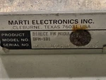 Vintage Marti Electronics DFM-1D1 Direct Modulator Broadcast Radio Wabb.... Fixed Price $45.00.