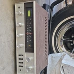 Vintage Lafayette LR-500T, Am / Fm Solid State Receiver, Plug Removed. Fixed Price $150.00.