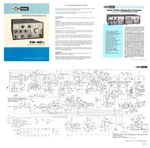 Drake TR-4CW Sideband Transceiver Operating Manual + 11X17" Schematic Brochure. Fixed Price $19.95.