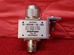 Used Polyphaser IS-B50HN-C2-MA Dc Blocked Bulkhead Lightning Surge Protector. Fixed Price $94.99.