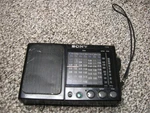 Sony ICF-SW20 Fm/mw/sw Band Portable Radio Tested Works. Fixed Price $40.00.