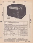 Fada - Radio Model: 830 Photo Fact Folder 1950. Fixed Price $10.50.