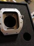 For Apple Watch Series 8/7 45MM Titanium Case Fluororubber Bands Rm Mod Kit. Fixed Price $225.00.