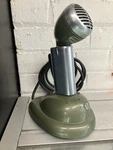 Vintage Shure 520SLB Green Bullet Controlled Magnetic Microphone W/S36 Stand. Fixed Price $120.00.