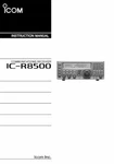Icom IC-R8500 Instruction Manual. Fixed Price $14.95.