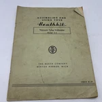 Heathkit Vacuum Tube Volt Meter Model V-4A Original Assembly Manual. Fixed Price $9.99.