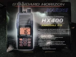 Standard Horizon Marine HX400 Submersible IPX8 Handheld Radio. Fixed Price $175.00.