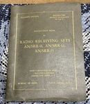 Rare Navships 91875A An/srr 11 12 13 Instruction Book Rca Navy Radio Manual 1953. Fixed Price $74.99.