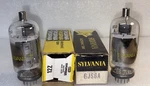 Pair Sylvania 6JS6A Vacuum Tube New In Box. Fixed Price $60.00.