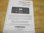 Ameritron ALS-500M Manual Original. Fixed Price $22.00.