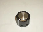Philmore 3030 Radio Dial Knob Fluted Black W/ Line 0.92"DX0.62"T 1/4" Shaft 1PC. Fixed Price $11.95.