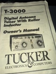Tucker Electronics & Computers Digital Tuner Antenna Manual Used T-3000. Fixed Price $30.00.