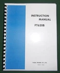 Yaesu FT-620B Instruction Manual: With 11" X 32" Schematic, Protective Covers!. Fixed Price $24.00.