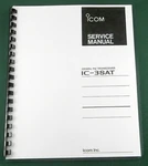 Icom IC-3SAT Service Manual: W/11"X32" Schematic, Protective Covers. Fixed Price $26.00.