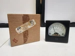 Vintage Collins Radio Co. Dual Meter 0-1.0A / 0-2.0KV Part 204-407 With Box. Fixed Price $145.00.