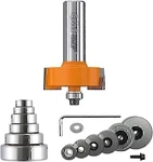 Cmt 835.501.11 Variable Depth From 1/8-INCH To 1/2-INCH Shank Router Bit Set. Fixed Price $50.57.