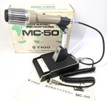 Trio MC-50 Kenwood Stand Microphone 4 Pin Ham Radio Boxed Excellent Working. Fixed Price $126.69.
