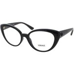 Versace Women's Eyeglasses Black Acetate Cat Full Rim Frame 0VE3349U GB1. Fixed Price $144.00.