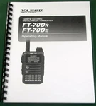 Yaesu FT-70DR/DE Instruction Manual Premium Card Stock Covers & 28LB Paper!. Fixed Price $22.00.