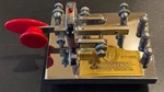 Vibroplex Vibrokey - Ham Radio Paddle Morse Code Number 67005. Fixed Price $169.95.