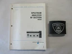 Hewlett Packard 8554B Spectrum Analyzer Operating & Service Manual 08554-90024. Fixed Price $43.97.