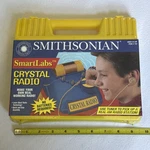 Smithsonian Smart Labs Crystal Radio Kit Cat# 722. Fixed Price $55.55.