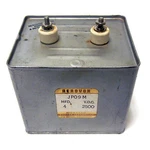 Aerovox JP09M P09M966, 4 Mfd 2500 Vdc Capacitor. Communication Rf Ham. Fixed Price $43.42.