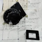 Vintage E.f. Johnson Turns Counter Dial With Face And Template. 027-0062-001. Fixed Price $49.95.