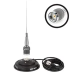 Vhf 1/2 Wave 29" Antenna & Uni-mag Magnetic Base Ngp Nmo Mount 13' Coax Cable. Fixed Price $98.00.