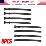8PCS Motorcycle Bike 5.9" Wire Zip Ties Band Wrap Handlebar Switch Harness Clamp. Fixed Price $12.99.