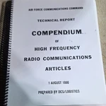 Air Force Communications Command High Frequency Radio Compendium August 1986. Fixed Price $24.95.
