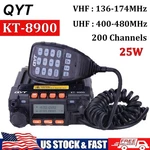Qyt KT-8900 25W Mini Car Mobile Radio Dual Band 136-174&400-480MHZ Way. Fixed Price $79.99.