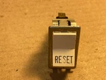 Vintage 1960S "reset" Rocker Momentary Power Switch Ham Radio Great Patina. Fixed Price $10.00.